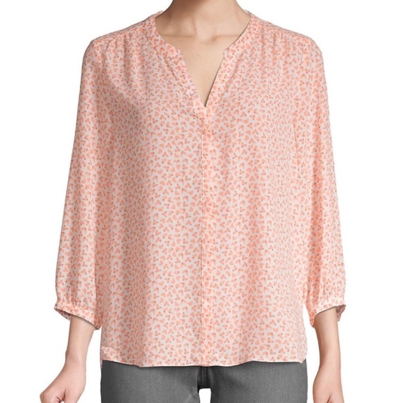NYDJ Tops - NWT NYDJ Nordstrom Herts Print Blouse